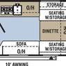 Roulotte Coachmen Clipper Cadet 14CR 1473-22